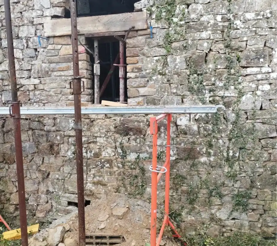 Abmaconnerie Macon A Breal Sous Montfort Renovation De Bati Ancien 02 7