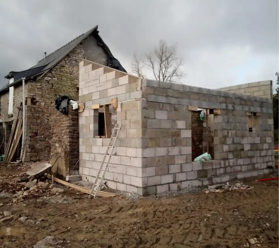 Abmaconnerie Macon A Breal Sous Montfort Renovation De Bati Ancien 02 9